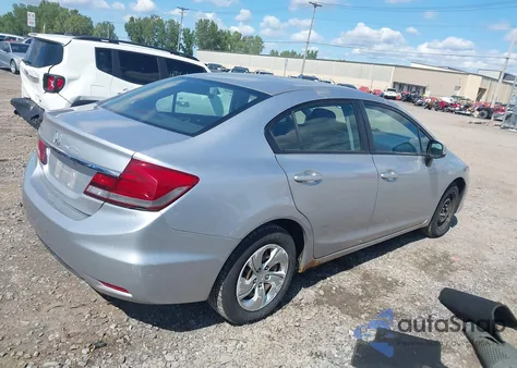 2013 Honda Civic Lx из США, поврежденный, VIN 19XFB2E59DE098107